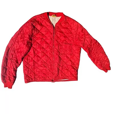 Vintage Montgomery Ward Red Insulated Jacket • $25