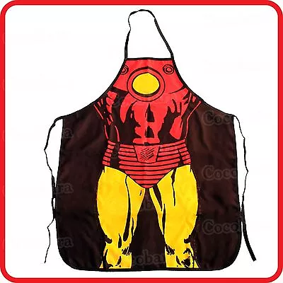 Apron-funny-superhero Superman Strong Muscle Man-kitchen-cooking-costume-bbq • $9.68