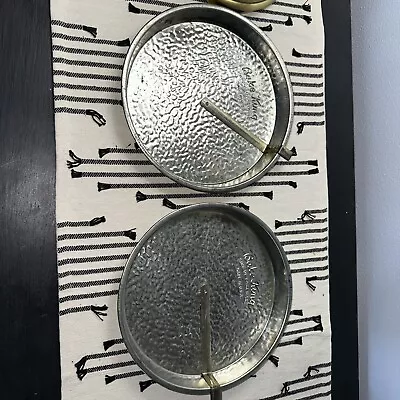 Vintage Bake King USA 8 1/2” X 1” Easy Release Slider Cake Pans Set Of 2 • $12