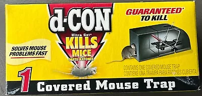 Ultra-Set Mechanical Covered Mouse Trap (1-Pack) 1920000027 DCON • $10