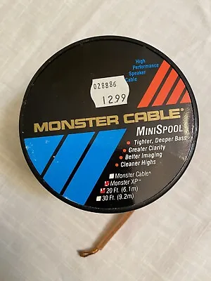 Monster Cable Monster XP MiniSpool - 20’ • $19.50