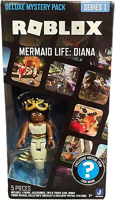 ROBLOX Deluxe Mystery Pack Series 1 Mermaid Life DIANA Exclusive Virtual Item • $19.99