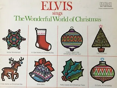 Elvis (Presley) Sings The Wonderful World Of Christmas M- LP+bonus CD TESTED • $24.88