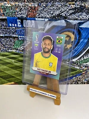 Panini FIFA World Cup Qatar 2022 Neymar Jr. Brazil PSG Sticker BRA17 • £3.75