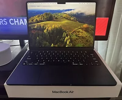 Mac Book Air M2 Midnight 13 Inch 500gb SSD 16Gb Ram Complete In Box Apple Laptop • $1700