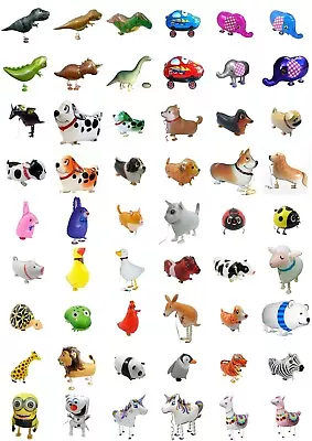 Walking Balloons Animal And Character Airwalker Shapes Helium Kids Parties  • £2.75