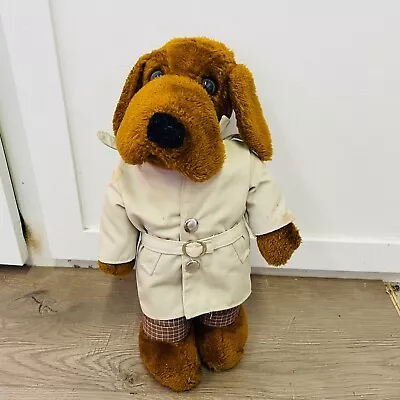 Collectible 15” McGruff The Crime Dog 1981 Vintage Plush Dakin Stuffed Animal • $13.59