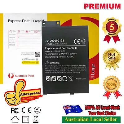 EXPRESS S11GTSF01A GP-S10-346392-0100 Bat For Amazon Kindle 3 III D00901 EReader • $28.98