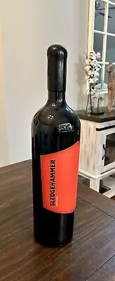 HUGE Sledgehammer Zinfandel 3L Sealed DISPLAY Wine Bottle DUMMY Bottle  • $40