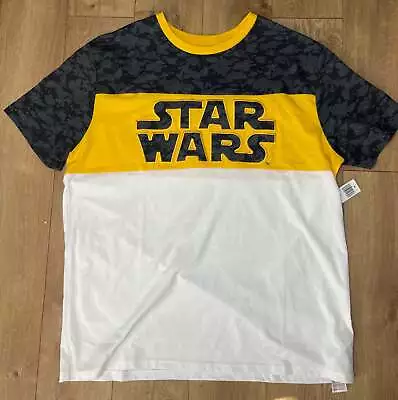 Disney Star Wars Shirt For Men - Yellow And Grey • £60.76