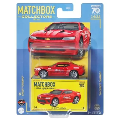 2023 Matchbox Collectors #14/22 '16 Chevy Camaro RED • $24.95