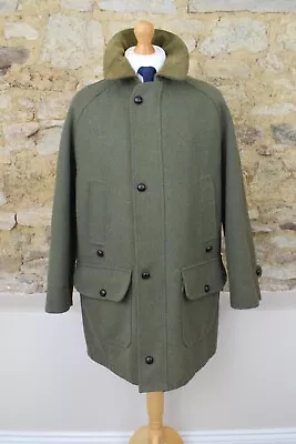 Vintage GRENFELL Derby Tweed Winter Hunting Jacket Size 42/44 Large/XL 52/54 • £299