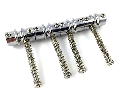 Custom Chrome Hi Mass Bridge Saddles For Fender P/Jazz Bass® BP-HMS-C • $8.50