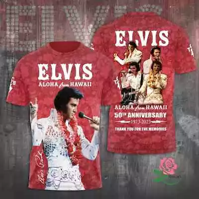 Best Price - Elvis Presley Aloha From Hawaii Size S - 5XL • $24.99