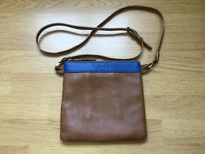£12.99 • Buy Joules Tan Leather Crossbody Bag