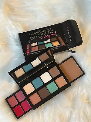 Victoria's Secret ♡ Bombshell Bronze Makeup Kit 8 Eyeshadow Bronzer Lipstick • $54.73