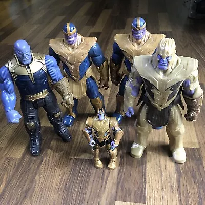 Hasbro Marvel Joblot - Thanos Bundle 5 Action Figures  Titan Hero Avengers • £12.99