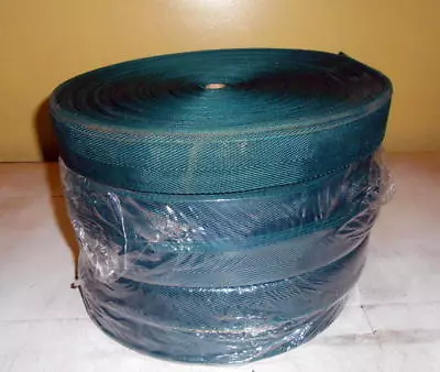 500 Yards Of 1 1/2 Inch Green Nylon Military Heavy Webbing NOS Scouting Camping • $69.99