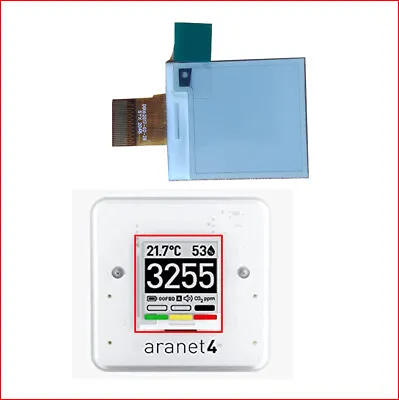 E-Ink Raw Panel E-paper LCD Display Screen For SAF Aranet4 Home Aranet4 PRO • $35