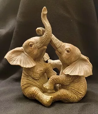 1992~Maruri USA~Gentle Giant Collection ~Fine Porcelain ~Elephants Figurine • $45