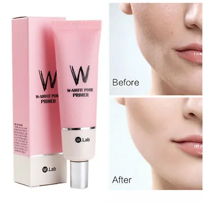 Magic W Pore Eraser Face Pre-Makeup Primer Concealer Foundation Anti Wrinkle 35g • £7.99