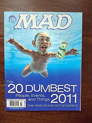 Vintage Mad Magazine Obama February 2012 # 513 • $9