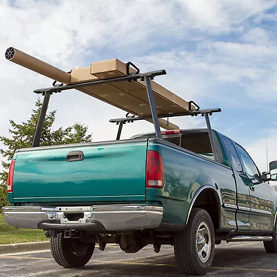 1000lbs Universal Aluminum Truck Rack Utility Work Pick Up Ladder Rack Lumber • $197.99