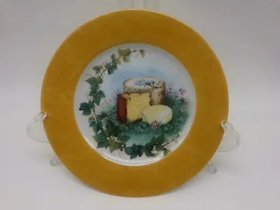 $37 • Buy Laure Japy Paris France Limoges  Plate - Cheese Design