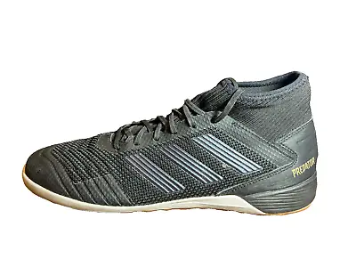 Adidas™ Men's Predator 19.3 IN Indoor Soccer Shoes F35617 Black Gold Sz 10.5 • $34.95