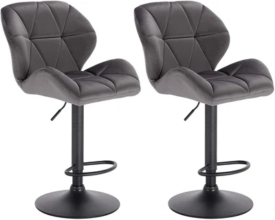 £121.99 • Buy WOLTU 2 Pcs Bar Stools High Chairs Breakfast Dining Stools For Kitchen Counter