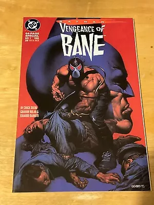 Vengeance Of Bane Batman Special 1st Print & Appearance #1 1993 Hg Dc Key Comic • $69.99