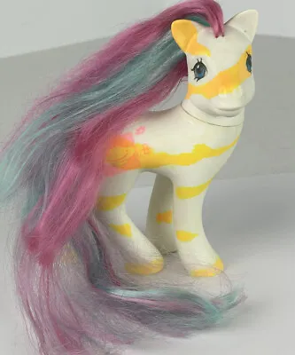 My Little Pony Vintage Color Swirl G1 Love Beam Colorswirl Yellow White • $42.49