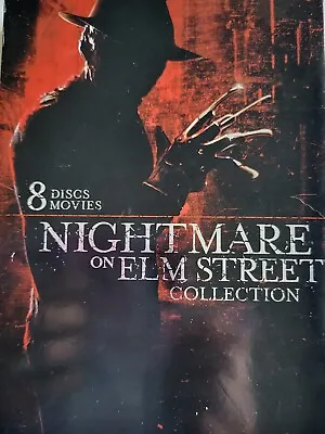 A Nightmare On Elm Street Collection 8 Disc AUS Import Region 4 DVD Boxset VGC • £50