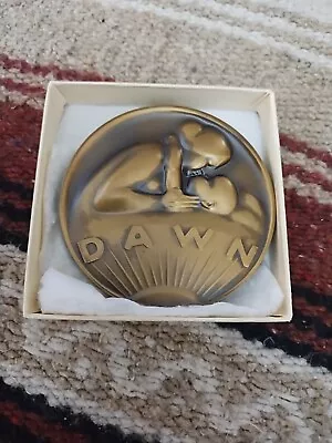 1978 Society Of Medalists #98 Dawn/Dusk By M Marans Bronze Medal 73mm 7.4oz • $49.99