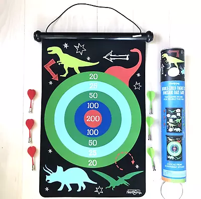 KIDS Double-Sided DINOSAUR Billiard 6 MAGNETIC Playing DARTS GAME Excellent TOY • $5