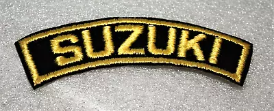 $10.99 • Buy SUZUKI Arm Band Motorcycle Jacket Patch New NOS 1960s
