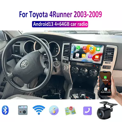 9'' Apple CarPlay Android Auto Head Unit Car Radio For Toyota 4Runner 2003-2009 • $159.99