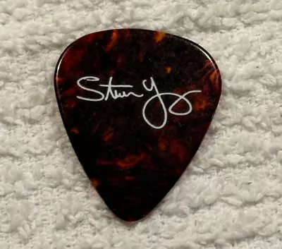 AC/DC Stevie Young ACDC Signature Guitar Pick 2016 Rock Or Bust Tour Plectrum • $199.99