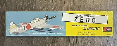 Sterling Model Zero Balsa Wood Kit Stunt Control Line Aircraft New Vintage • $199.99