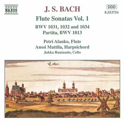 J. S. Bach: Flute Sonatas Vol. 1 Games (1997) Fast Free UK Postage • £2.99