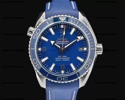 Omega 232.92.38.20.03.001 Seamaster Planet Ocean Co-Axial Blue Dial Titanium • $3900