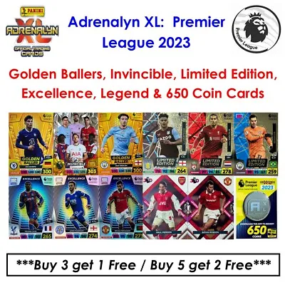 £4.95 • Buy Panini Adrenalyn XL - Premier League 2023: Golden Ballers & Limited Edition