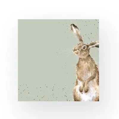 £3.99 • Buy Wrendale Designs Bunny Cocktail Napkins - 20 Hare And Bee Illustrated Napkins