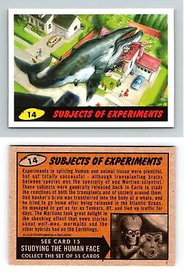 Subjects Of Experiments #14 Mars Attacks The Revenge 2017 Topps Trading Card • £0.99