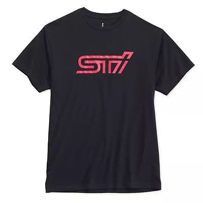 £24.67 • Buy Subaru Genuine STi Tee T Shirt Wrx Sti Impreza Black Sizes Small To 5X Rally New