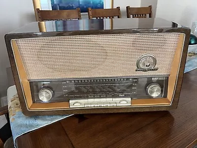 Vintage Vacuum Tube Radio: Loewe Opta Magnet 32055W - Retro Radio - Antique • $199.99