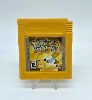 Authentic Pokemon Yellow Version (Nintendo Gameboy) Cartridge ONLY Good Battery • $64.99