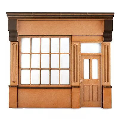 PERIOD SHOP FRONT FOR 12th SCALE DOLLS HOUSE / BOOK NOOKS ETC - LX465-12 • £28.99