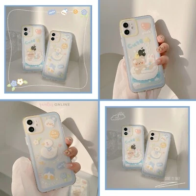 $14.29 • Buy Cute Pastel Cartoon Animal Case For IPhone 14 PLUS PRO MAX 13 12 11 X SE 2020
