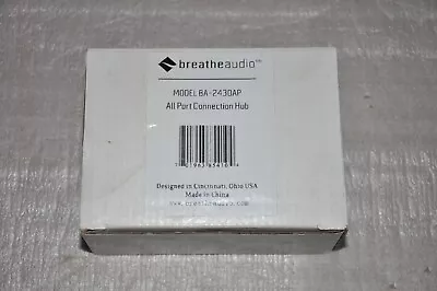 Nib Breathe Audio Ba-2430ap / Nuvo All Port Connection Hub  ***new***       B634 • $34.99